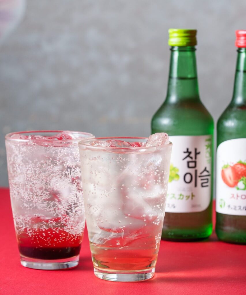 グラスに入ったお酒
