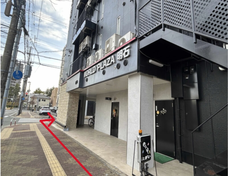 3ブロック目、南角
