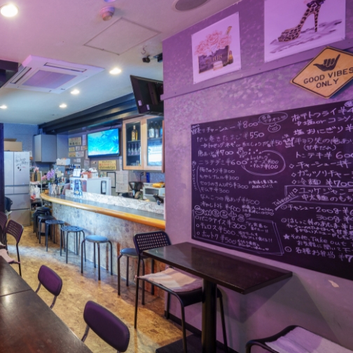 店内の黒板